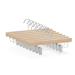 Unfinished/Natural Wooden Pants Skirt Hangers for Kids