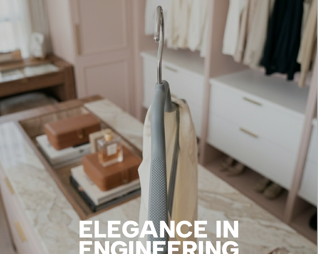 Metal Non-Slip Notches Grey PVC Coated Metal PantsShirts Hangers